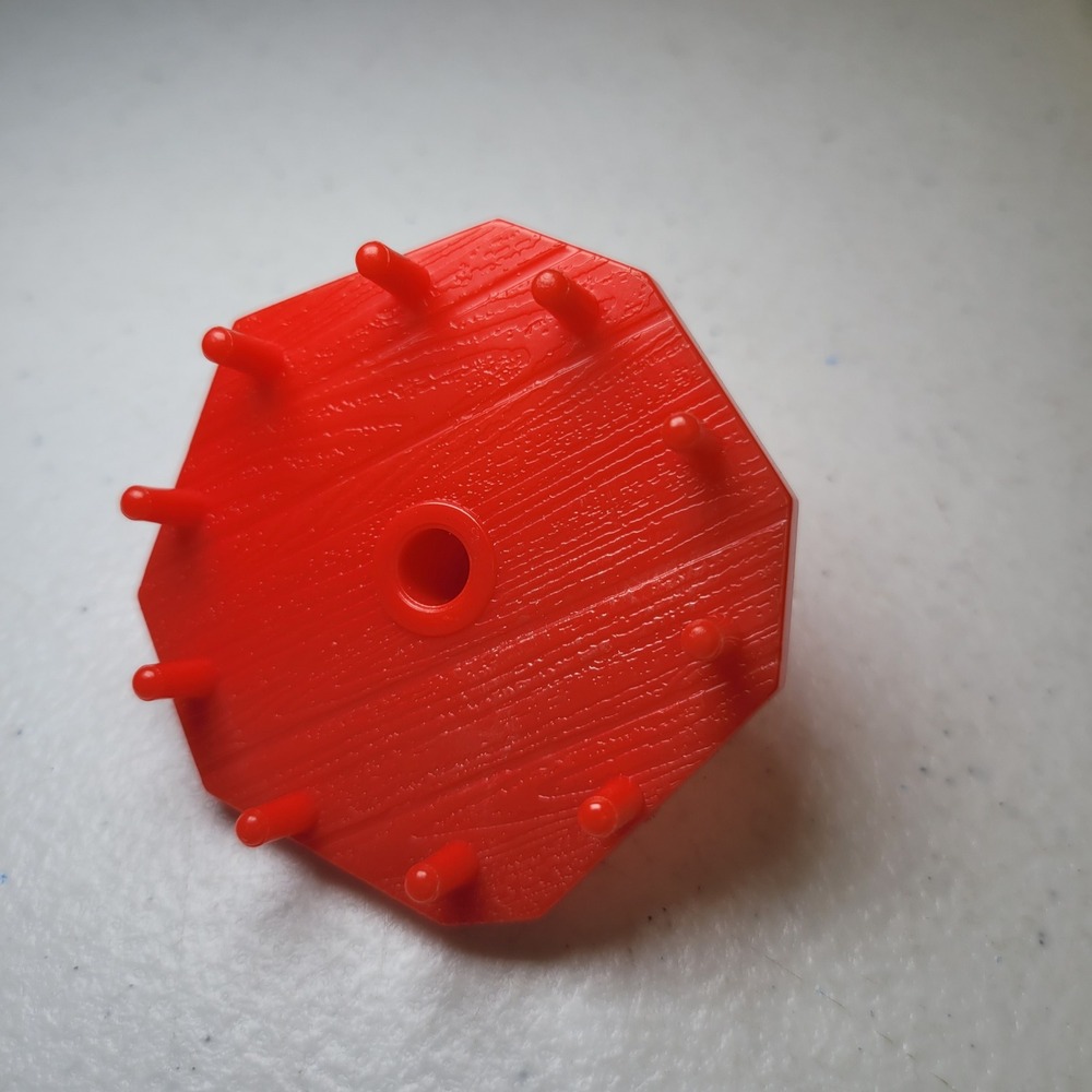 2004 Mouse Trap Replacement Piece Gear 3 Red‎